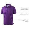 image:imageG Gradual Mens Golf Shirt Short Sleeve Print Polo Shirts for Men  Dry Fit Breathable Lightweight Stretchy Soft Moisture Wicking Comfort Collared CasualRosepinkoxhead