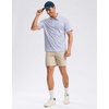 image:imageG Gradual Mens Golf Shirt Short Sleeve Print Polo Shirts for Men  Dry Fit Breathable Lightweight Stretchy Soft Moisture Wicking Comfort Collared CasualCirclegeometric