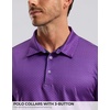 image:imageG Gradual Mens Golf Shirt Short Sleeve Print Polo Shirts for Men  Dry Fit Breathable Lightweight Stretchy Soft Moisture Wicking Comfort Collared CasualRosepinkoxhead