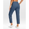 image:imageG Gradual Petite Pants for Women 2426 Ankle Pants with 2 Pockets  Petite Friendly External Drawstring Soft 4way Stretch Easy to care for Wrinkle Free Casual Golf Travel AthleticDark Blue