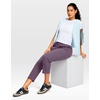 image:imageG Gradual Petite Pants for Women 2426 Ankle Pants with 2 Pockets  Petite Friendly External Drawstring Soft 4way Stretch Easy to care for Wrinkle Free Casual Golf Travel AthleticDark Purple