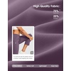 image:imageG Gradual Petite Pants for Women 2426 Ankle Pants with 2 Pockets  Petite Friendly External Drawstring Soft 4way Stretch Easy to care for Wrinkle Free Casual Golf Travel AthleticDark Purple