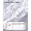 image:imageG Gradual Polo Shirts for Women Short Sleeve Golf Shirts V Neck Collared Top Cooling Lightweight UPF 50 Tennis Work Dry FitWhite Black Lines