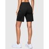 image:imageG Gradual Womens 7 Athletic Hiking Long Shorts with Pockets High Waisted Stretchy Bermuda Shorts for Women Workout CasualBlack