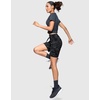 image:imageG Gradual Womens 7 Athletic Hiking Long Shorts with Pockets High Waisted Stretchy Bermuda Shorts for Women Workout CasualBlack Camo