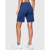image:imageG Gradual Womens 7 Athletic Hiking Long Shorts with Pockets High Waisted Stretchy Bermuda Shorts for Women Workout CasualBlue