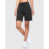 image:imageG Gradual Womens 7 Athletic Hiking Long Shorts with Pockets High Waisted Stretchy Bermuda Shorts for Women Workout CasualDark Grey