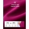 image:imageG Gradual Womens 7 Athletic Hiking Long Shorts with Pockets High Waisted Stretchy Bermuda Shorts for Women Workout CasualRose