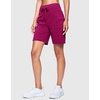 image:imageG Gradual Womens 7 Athletic Hiking Long Shorts with Pockets High Waisted Stretchy Bermuda Shorts for Women Workout CasualRose