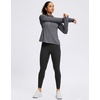 image:imageG Gradual Womens Sun Protection Lightweight Athletic Jacket Zip Up Jacket  UPF 50 4 Pockets Breathable Stretchy Quick Dry Raglan Long sleevesThumb Hole Workout Running Sun Cover Up ShirtDark Grey