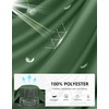 image:imageG Gradual Womens Sun Protection Lightweight Athletic Jacket Zip Up Jacket  UPF 50 4 Pockets Breathable Stretchy Quick Dry Raglan Long sleevesThumb Hole Workout Running Sun Cover Up ShirtGreen