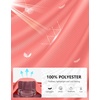 image:imageG Gradual Womens Sun Protection Lightweight Athletic Jacket Zip Up Jacket  UPF 50 4 Pockets Breathable Stretchy Quick Dry Raglan Long sleevesThumb Hole Workout Running Sun Cover Up ShirtPink Coral