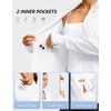 image:imageG Gradual Womens Sun Protection Lightweight Athletic Jacket Zip Up Jacket  UPF 50 4 Pockets Breathable Stretchy Quick Dry Raglan Long sleevesThumb Hole Workout Running Sun Cover Up ShirtWhite