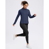 image:imageG Gradual Womens Sun Protection Lightweight Athletic Jacket Zip Up Jacket  UPF 50 4 Pockets Breathable Stretchy Quick Dry Raglan Long sleevesThumb Hole Workout Running Sun Cover Up ShirtNavy