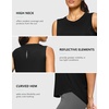 image:imageG Gradual Womens Workout Tank Tops Sleeveless Lightweight Athletic ShirtsBlack