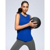 image:imageG Gradual Womens Workout Tank Tops Sleeveless Lightweight Athletic ShirtsBlue