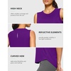 image:imageG Gradual Womens Workout Tank Tops Sleeveless Lightweight Athletic ShirtsDark Purple