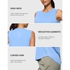 image:imageG Gradual Womens Workout Tank Tops Sleeveless Lightweight Athletic ShirtsHaze Blue