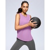 image:imageG Gradual Womens Workout Tank Tops Sleeveless Lightweight Athletic ShirtsLight Purple