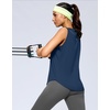 image:imageG Gradual Womens Workout Tank Tops Sleeveless Lightweight Athletic ShirtsNavy