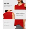 image:imageG Gradual Womens Workout Tank Tops Sleeveless Lightweight Athletic ShirtsRed