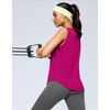 image:imageG Gradual Womens Workout Tank Tops Sleeveless Lightweight Athletic ShirtsRose Red