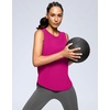 image:imageG Gradual Womens Workout Tank Tops Sleeveless Lightweight Athletic ShirtsRose Red