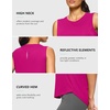 image:imageG Gradual Womens Workout Tank Tops Sleeveless Lightweight Athletic ShirtsRose Red