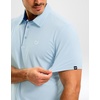 image:imageMens Golf Shirt Dry Fit Short Sleeve Polos Athletic Polo Shirts for Men  Moisture Wicking CoolTouch 4Way Stretch UPF50 Contrast Collar Tagless Comfort for Tennis Pickleball Active CasualLight Blue