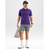 image:imageMens Golf Shirt Dry Fit Short Sleeve Polos Athletic Polo Shirts for Men  Moisture Wicking CoolTouch 4Way Stretch UPF50 Contrast Collar Tagless Comfort for Tennis Pickleball Active CasualPurple