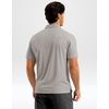 image:imageMens Golf Shirt Dry Fit Short Sleeve Polos Athletic Polo Shirts for Men  Moisture Wicking CoolTouch 4Way Stretch UPF50 Contrast Collar Tagless Comfort for Tennis Pickleball Active CasualWarm Ash Grey