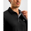 image:imageMens Golf Shirt Dry Fit Short Sleeve Polos Athletic Polo Shirts for Men  Moisture Wicking CoolTouch 4Way Stretch UPF50 Contrast Collar Tagless Comfort for Tennis Pickleball Active CasualBlack
