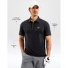 image:imageMens Golf Shirt Dry Fit Short Sleeve Polos Athletic Polo Shirts for Men  Moisture Wicking CoolTouch 4Way Stretch UPF50 Contrast Collar Tagless Comfort for Tennis Pickleball Active CasualDark Grey