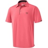image:imageMens Golf Shirt Dry Fit Short Sleeve Polos Athletic Polo Shirts for Men  Moisture Wicking CoolTouch 4Way Stretch UPF50 Contrast Collar Tagless Comfort for Tennis Pickleball Active CasualPink