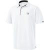 image:imageMens Golf Shirt Dry Fit Short Sleeve Polos Athletic Polo Shirts for Men  Moisture Wicking CoolTouch 4Way Stretch UPF50 Contrast Collar Tagless Comfort for Tennis Pickleball Active CasualWhite
