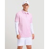 image:imageMens Golf Shirts Dry Fit Micro Print Short Sleeve Polo  Breathable Moisture Wicking Lightweight WrinkleFree Soft Sun Protection Cool Stretchy Tennis Sports DailyMini Dumbbell 2