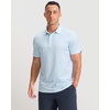 image:imageMens Golf Shirts Dry Fit Micro Print Short Sleeve Polo  Breathable Moisture Wicking Lightweight WrinkleFree Soft Sun Protection Cool Stretchy Tennis Sports DailyBlue Hexagon