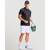 image:imageMens Golf Shirts Dry Fit Micro Print Short Sleeve Polo  Breathable Moisture Wicking Lightweight WrinkleFree Soft Sun Protection Cool Stretchy Tennis Sports DailyGolf Clubs 2