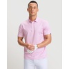 image:imageMens Golf Shirts Dry Fit Micro Print Short Sleeve Polo  Breathable Moisture Wicking Lightweight WrinkleFree Soft Sun Protection Cool Stretchy Tennis Sports DailyMini Dumbbell 2