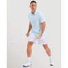 image:imageMens Golf Shirts Dry Fit Micro Print Short Sleeve Polo  Breathable Moisture Wicking Lightweight WrinkleFree Soft Sun Protection Cool Stretchy Tennis Sports DailyBlue Hexagon