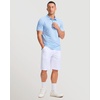 image:imageMens Golf Shirts Dry Fit Micro Print Short Sleeve Polo  Breathable Moisture Wicking Lightweight WrinkleFree Soft Sun Protection Cool Stretchy Tennis Sports DailyRhombus