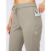 image:imageWomens Joggers with Zipper Pockets Tapered Athletic Pants for Women  Stretchy Lounge Jogging Workout Soft Elastic Waistband Drawstring Cuffed AnkleCarbon Dust