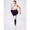image:imageWomens Joggers with Zipper Pockets Tapered Athletic Pants for Women  Stretchy Lounge Jogging Workout Soft Elastic Waistband Drawstring Cuffed AnkleVintage Purple