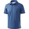 image:imageG Gradual Mens Golf Shirt Short Sleeve Print Polo Shirts for Men  Dry Fit Breathable Lightweight Stretchy Soft Moisture Wicking Comfort Collared CasualBluefloral