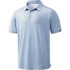 image:imageMens Golf Shirts Dry Fit Micro Print Short Sleeve Polo  Breathable Moisture Wicking Lightweight WrinkleFree Soft Sun Protection Cool Stretchy Tennis Sports DailyBlue Flower