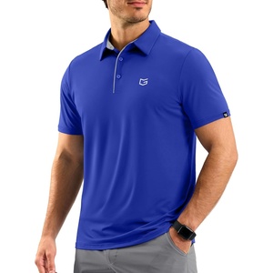image:imageMens Golf Shirt Dry Fit Short Sleeve Polos Athletic Polo Shirts for Men  Moisture Wicking CoolTouch 4Way Stretch UPF50 Contrast Collar Tagless Comfort for Tennis Pickleball Active CasualRoyal Blue