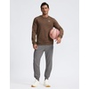 image:imageG Gradual Mens Fleece Lined Cotton Joggers with Zipper Pockets Warm Pants  Workout Athletic Lounge SweatpantsDusty Grey