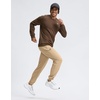 image:imageG Gradual Mens Fleece Lined Cotton Joggers with Zipper Pockets Warm Pants  Workout Athletic Lounge SweatpantsKhaki