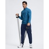 image:imageG Gradual Mens Fleece Lined Cotton Joggers with Zipper Pockets Warm Pants  Workout Athletic Lounge SweatpantsNavy