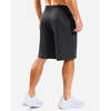 image:imageG Gradual Mens Long Basketball Shorts with Zipper Pocket 911 Quick Dry Gym Shorts Lightweight Athletic Shorts for MenBlack